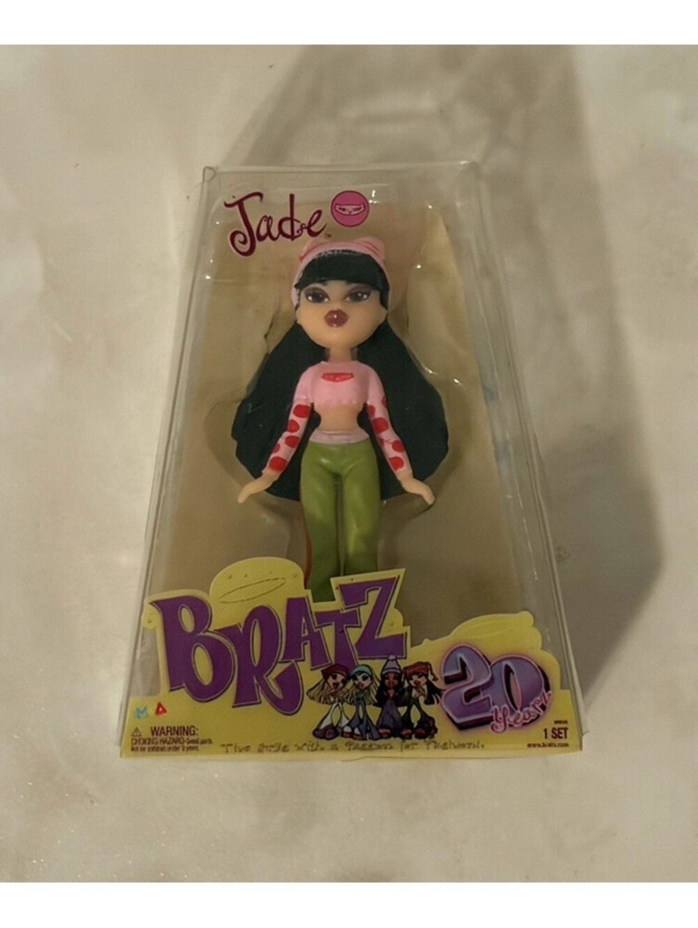 Bratz 20th Anniversary Edition Special Replication Mini Doll Jade New SEALED